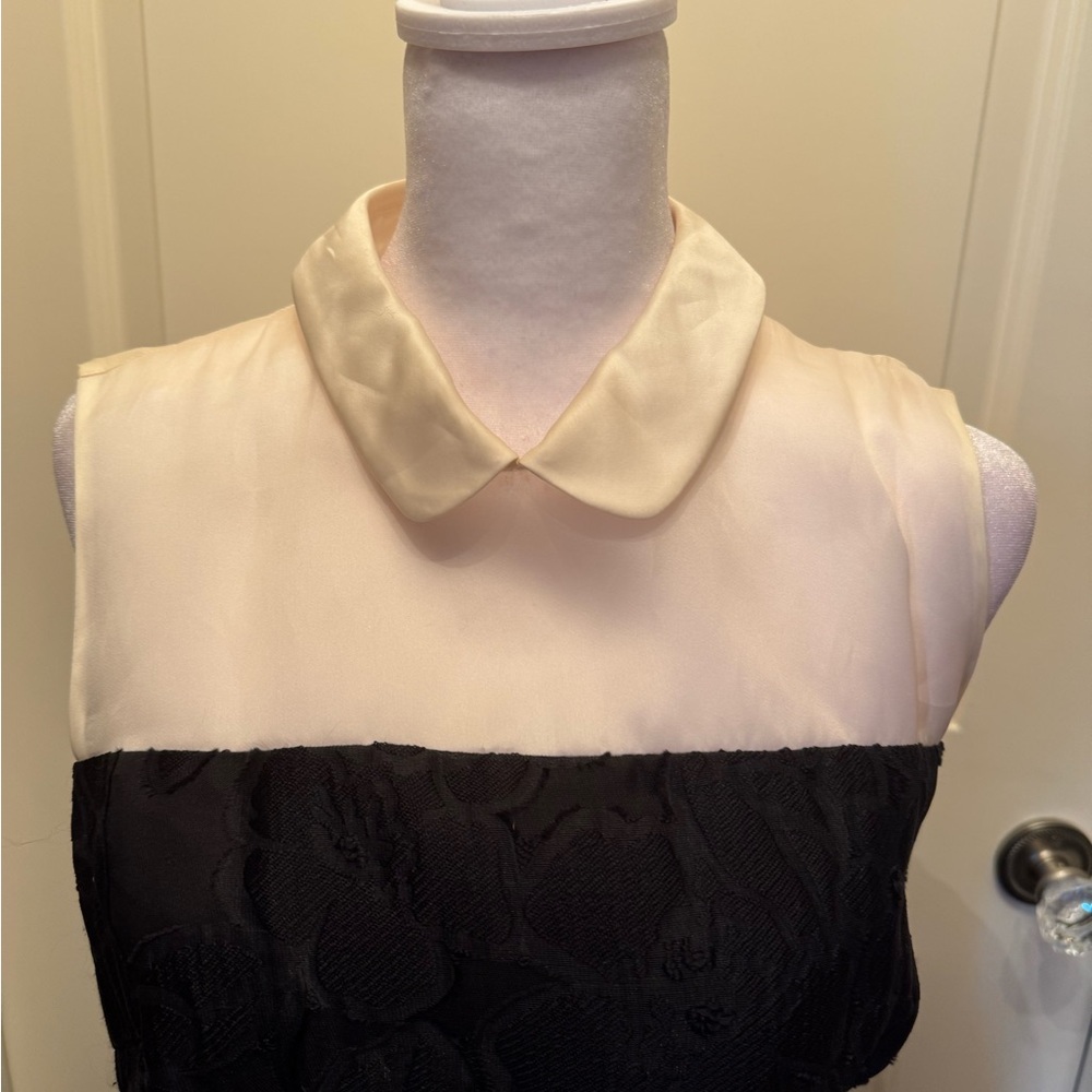 Elegant Kate Spade Black and Cream dress
